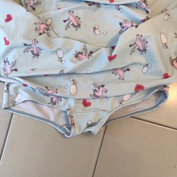 Blue Pegasus One Piece Swimsuit Size M - Picture 5 of 5